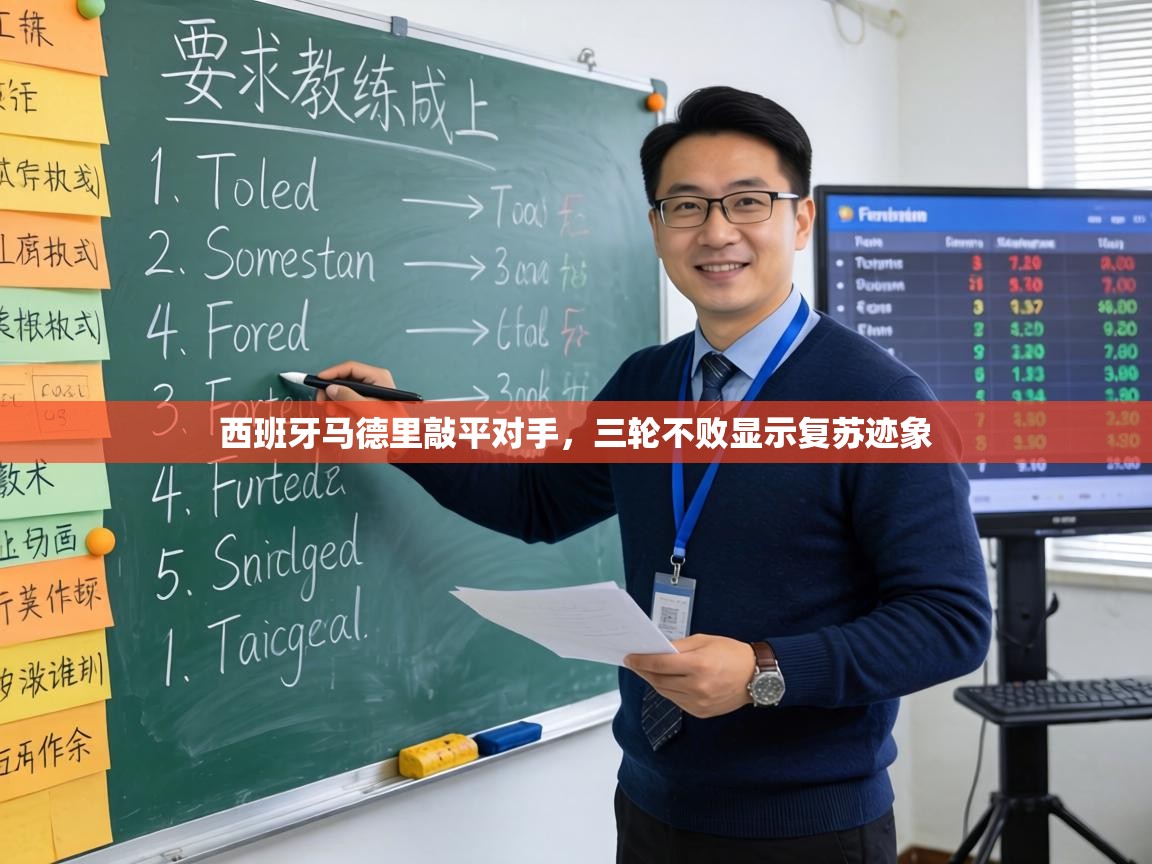 西班牙马德里敲平对手，三轮不败显示复苏迹象  第2张